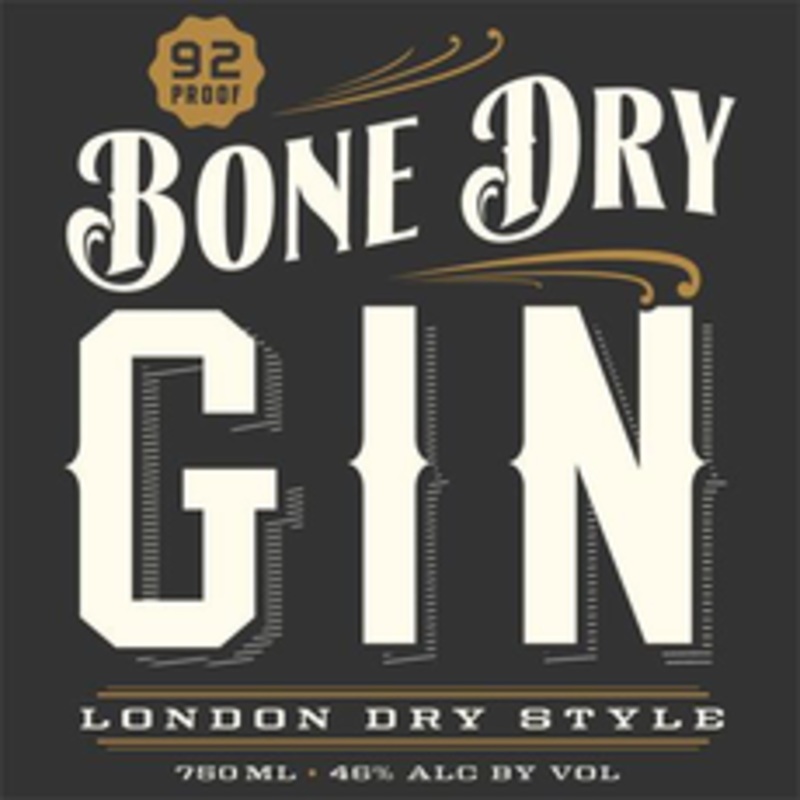 Backbone Bourbon Company Bone Dry Gin
