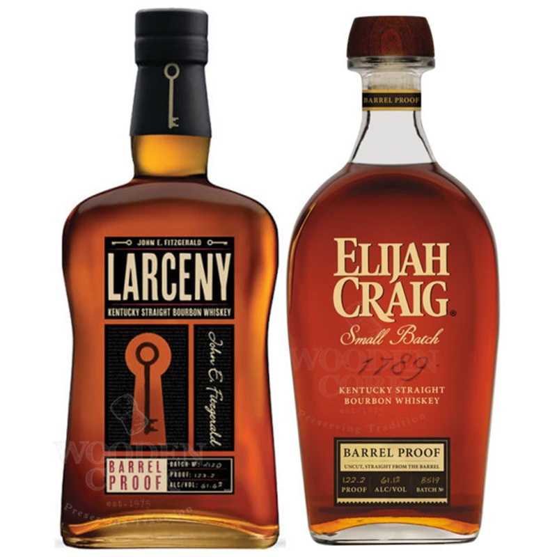 Elijah Craig Barrel Proof & Larceny Barrel Proof Bundle