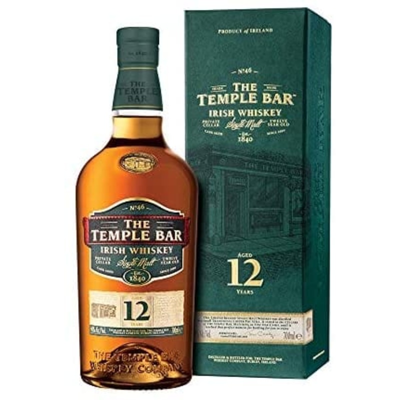 The Temple Bar 12 Year Old Whiskey 70cl