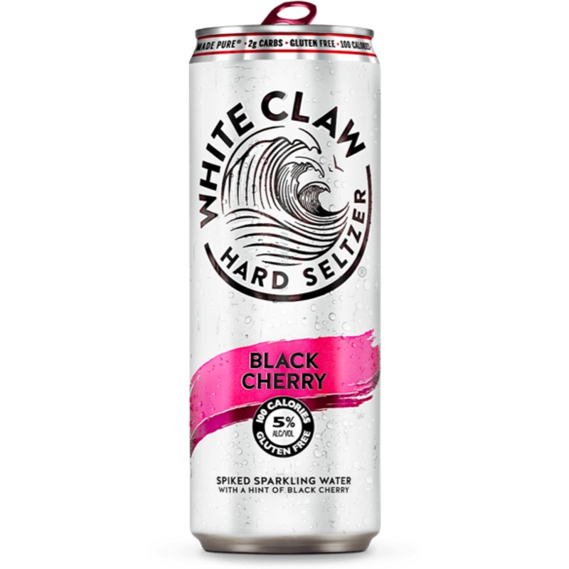 White Claw Hard Seltzer Black Cherry 6pk