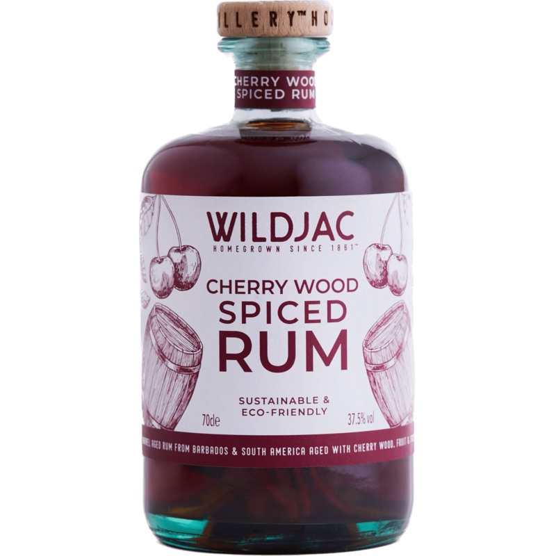 Wildjac Cherry Wood Spiced Rum 70cl