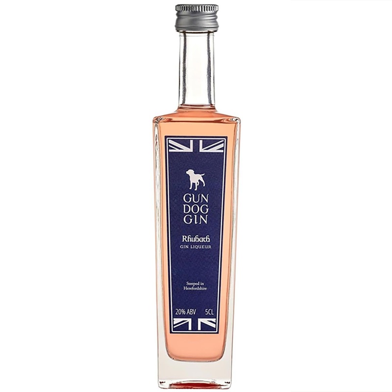 Gun Dog Gin Liqueur Rhubarb Miniature 5cl