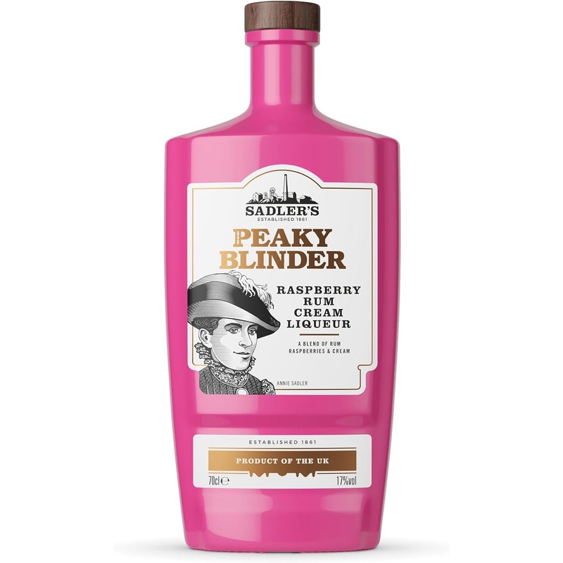 Peaky Blinder Raspberry Rum Cream Liqueur 70cl