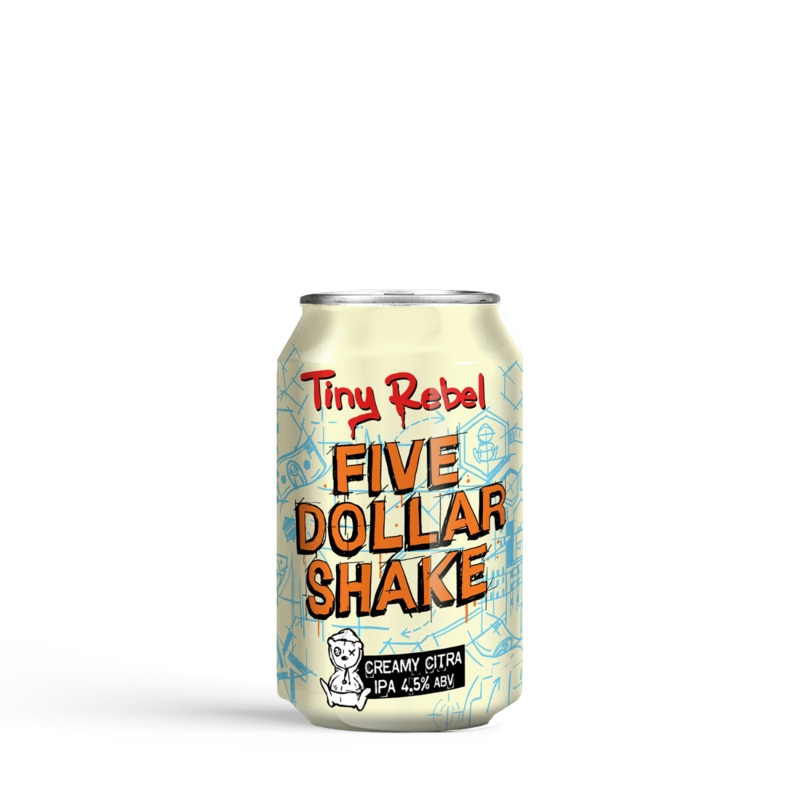 Tiny Rebel Five Dollar Shake 330ml Can