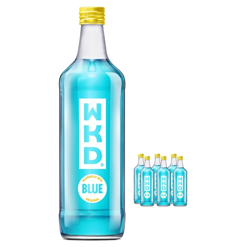 WKD Blue Multipack, 6 x 70 cl