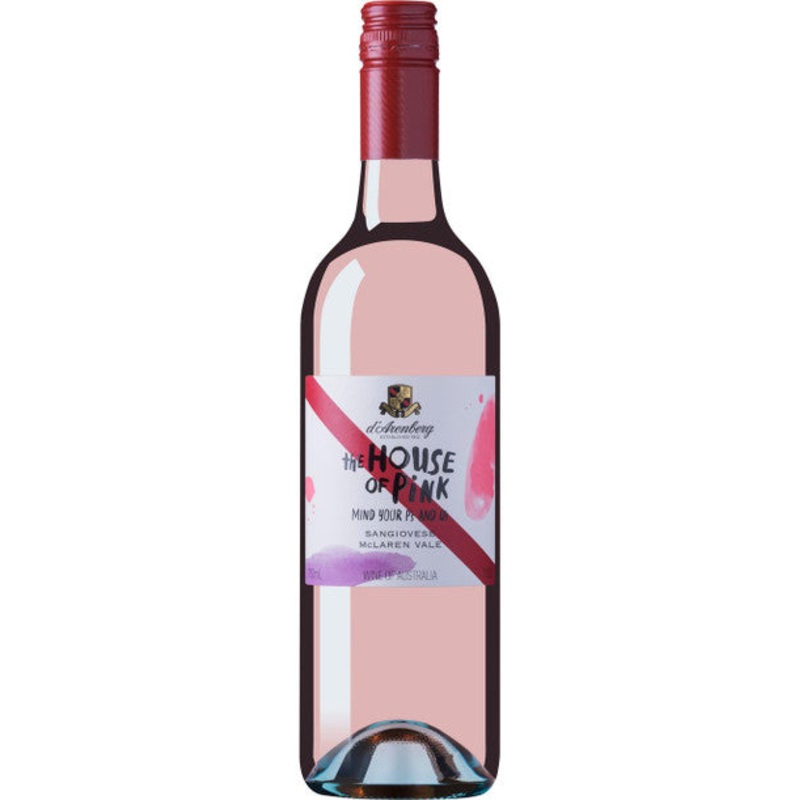 d’Arenberg, The House of Pink Sangiovese Rose, 2023 (Case)