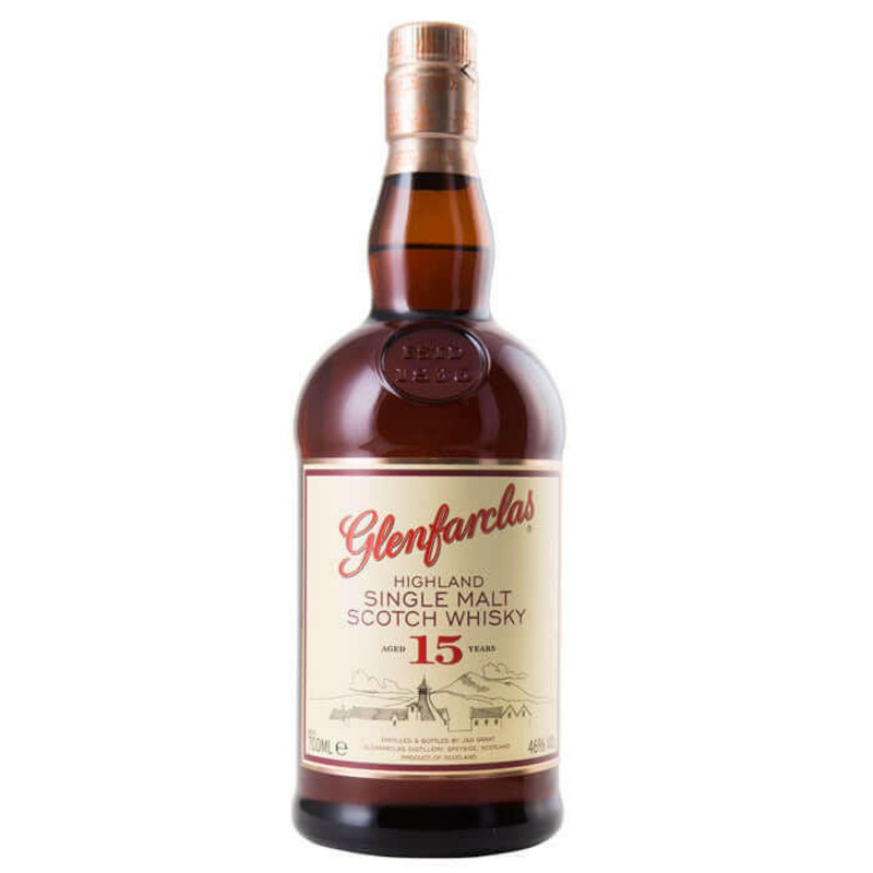 Glenfarclas 15 Year Old, Highland Single Malt Whisky, 46% vol