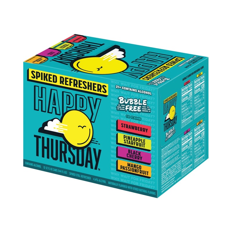 Happy Thursday Variety Pack 12 PACK 12 OZ CANS
