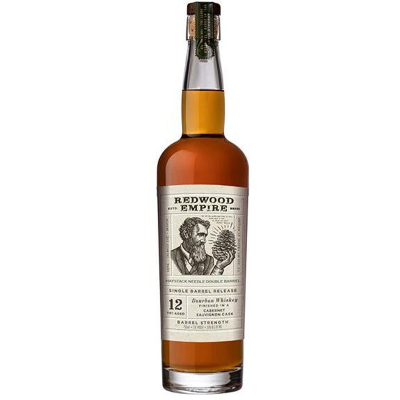 Redwood Empire 12 Year Bourbon Whiskey Cabernet Sauvignon Cask Barrel Pick