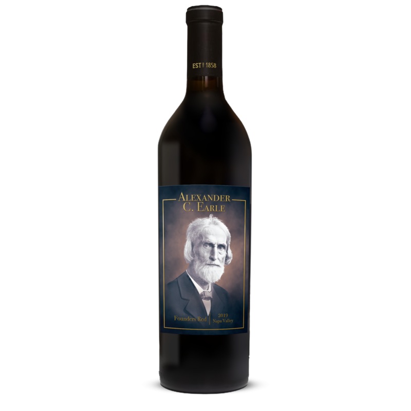 Alexander C. Earle – Founders Red – 2019 Red Wine – Napa Valley