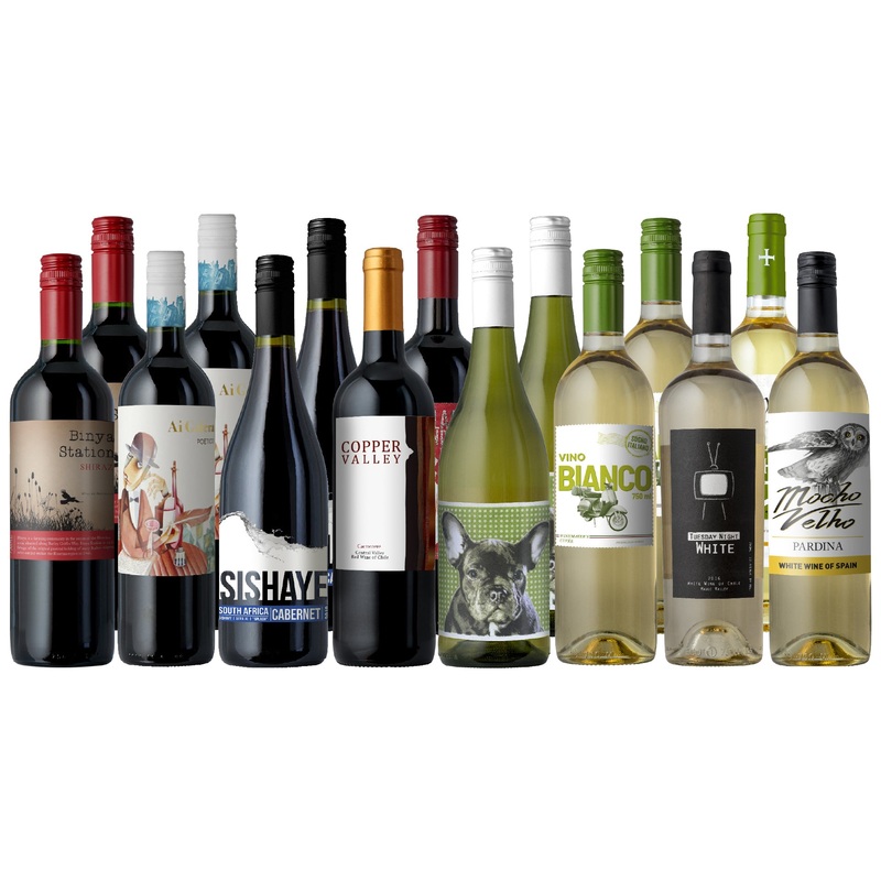 Best Selling Spring Wines 15-Pack `Mixed