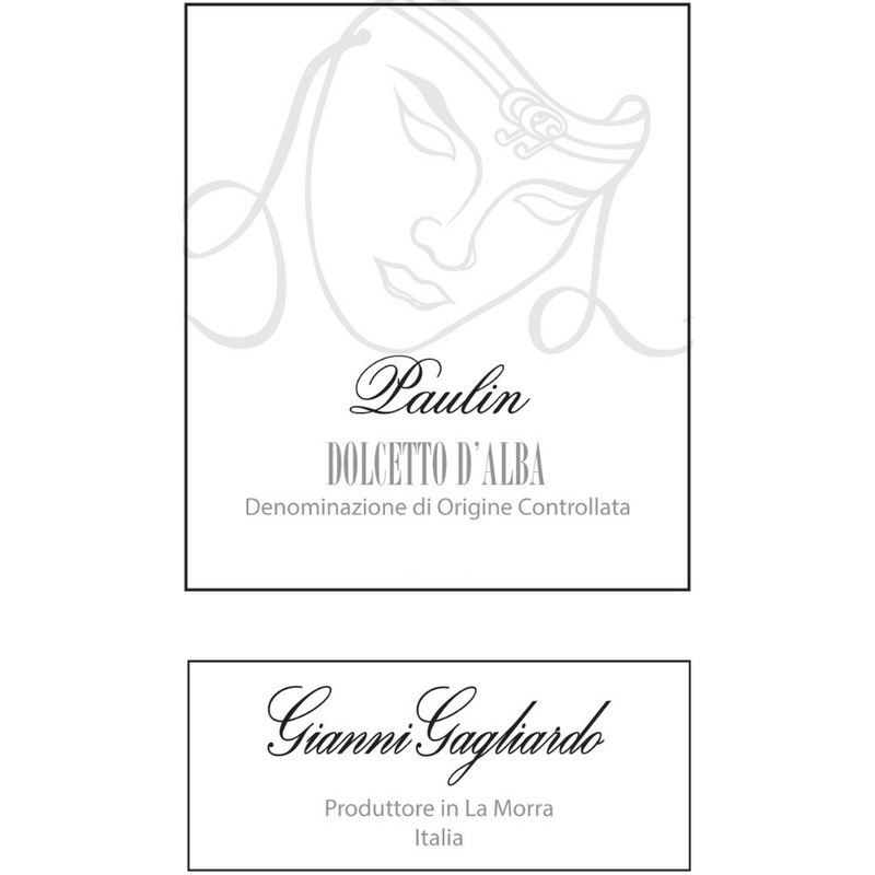 Gianni Gagliardo Paulin Dolcetto D’Alba Dolcetto 750ml