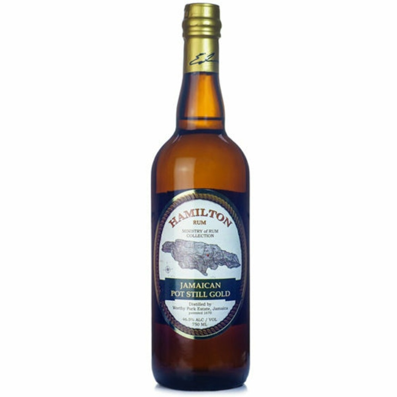 Hamilton Pot Still Jamaican Gold Rum NV – 1.0L