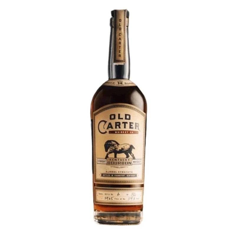 Old Carter Kentucky Straight Bourbon Whiskey Single Barrel #54 117.7 proof  750mL