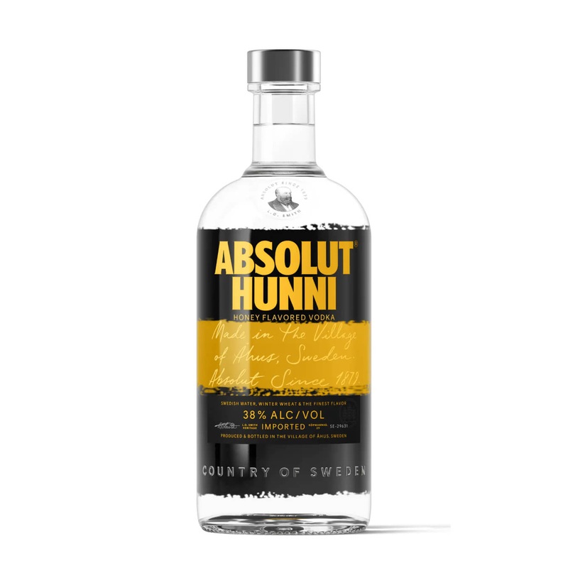Absolut Hunni Vodka, 70 cl