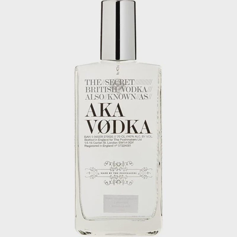AKA British Grain Vodka 40% abv 70cl