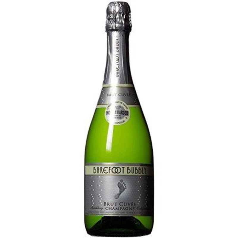 Barefoot Bubbly Brut Cuvee Champagne – 750ML