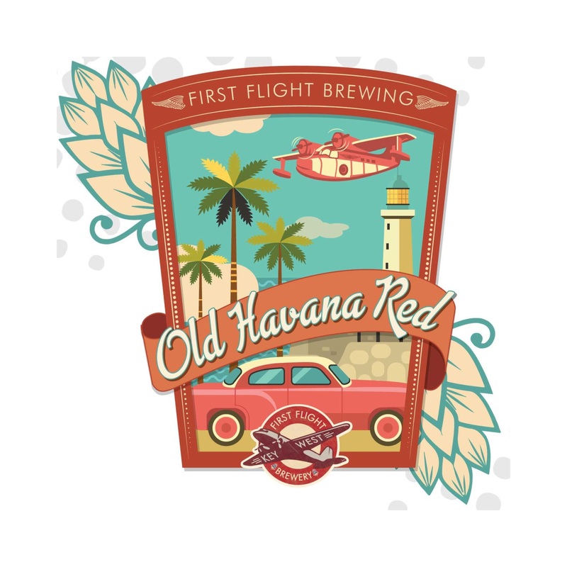First Flight Brewing Old Havana Red Ale 6 PACK 12 OZ CANS