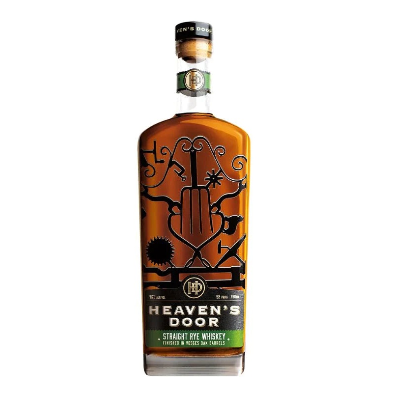 Heaven’s Door Straight Rye Whiskey 750mL