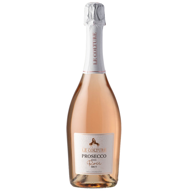 Le Colture Prosecco Ros Brut Millesimato 2023 Single Bottle