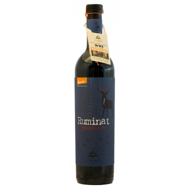 Ruminat Primitivo Lunaria Biodynamic 2021 6 Bottle Case 6x75cl