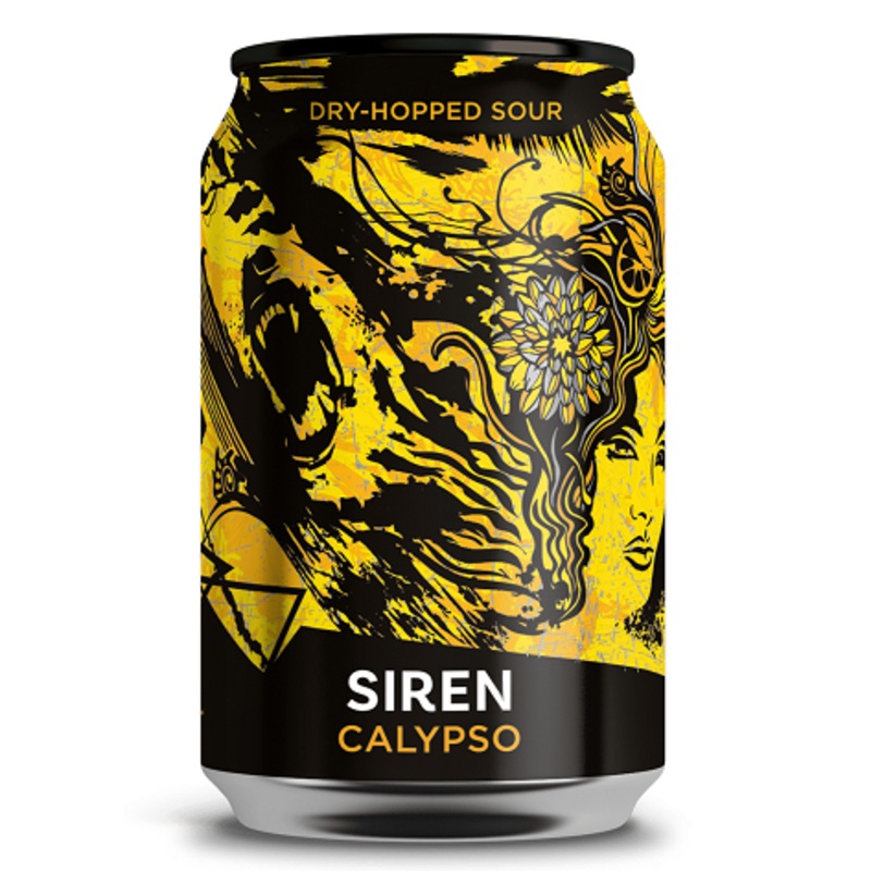 Siren – Calypso, Dry Hopped Sour 4% 330ml 12 Cans 12x330ml