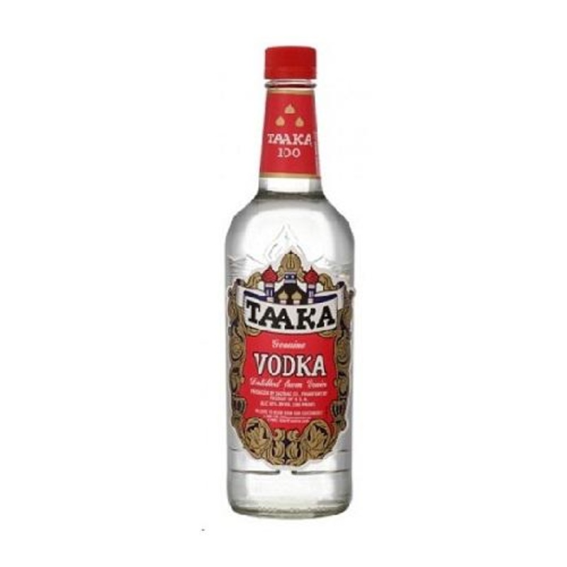 Taaka Vodka 100@ – 1.75L