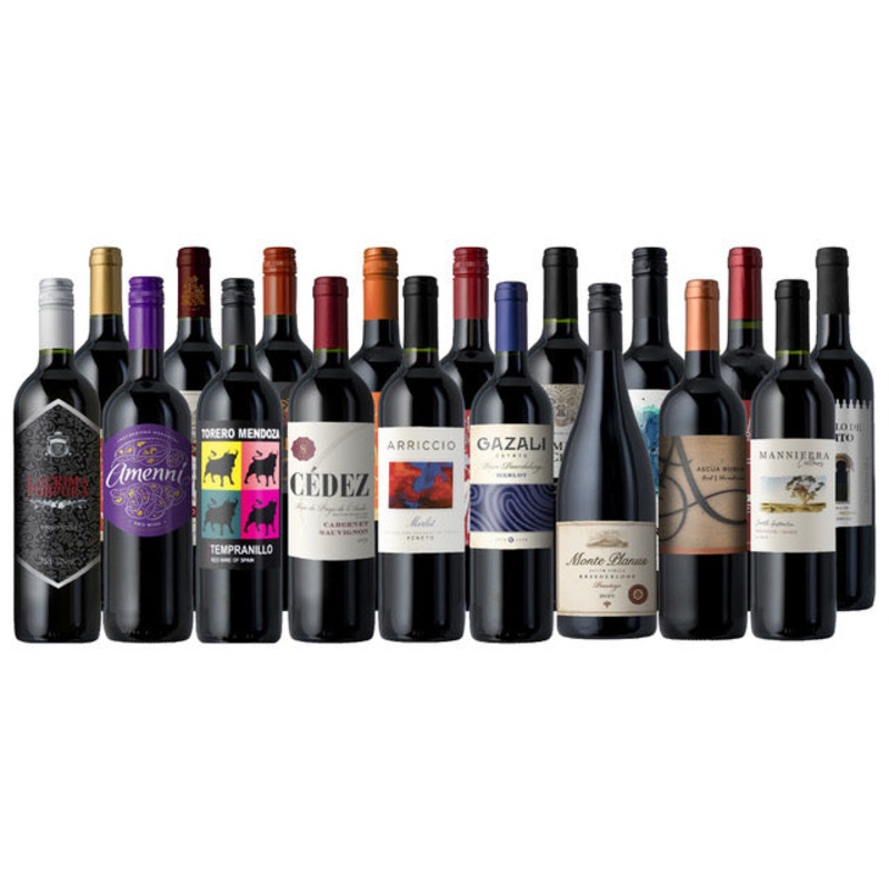The Biggest Red Wine Sale Ever 18-Pack CA