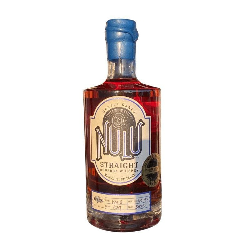 Nulu Double Oaked Straight Bourbon Whiskey 750mL