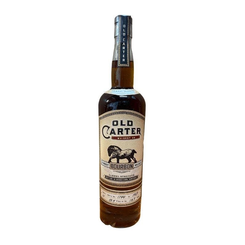 Old Carter Straight Bourbon Whiskey, Batch 10 2021 Release