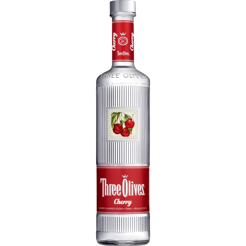 Three Olives Cherry Vodka 750 ML