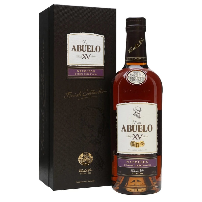 Ron Abuelo 15 Year Old Napoleon Cognac Cask Finish 70cl