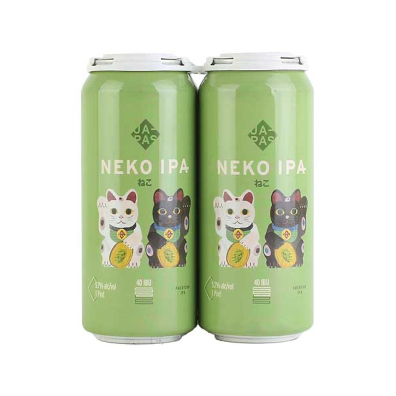 Japas Cervejaria Neko IPA 4 PACK 16 OZ CANS