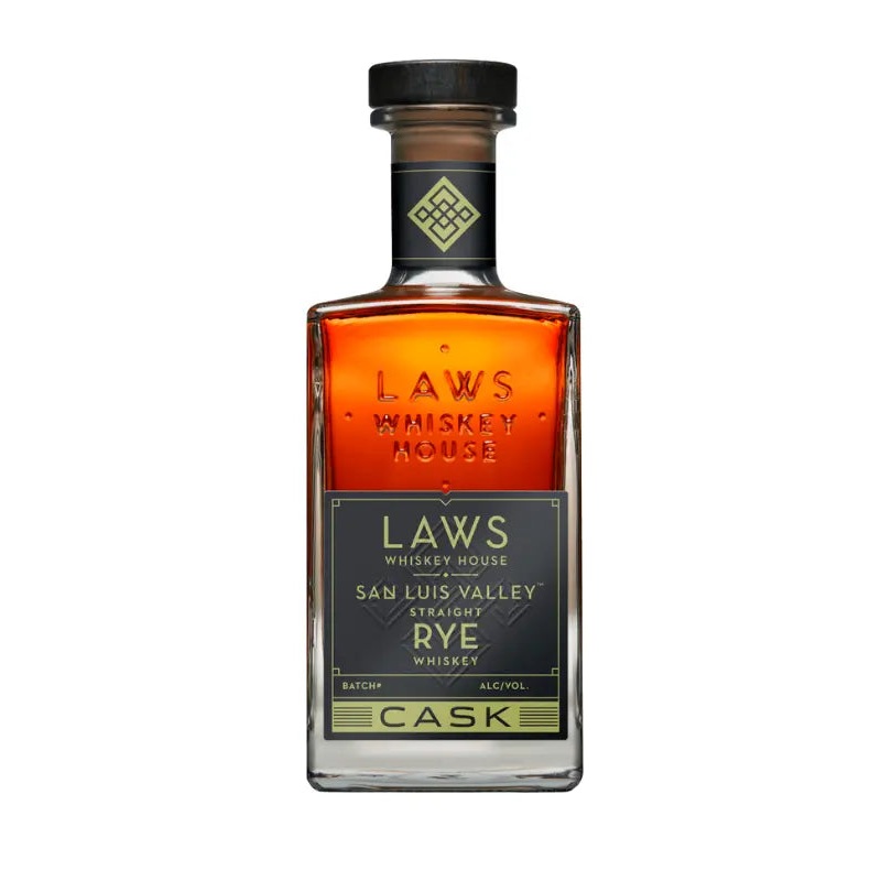 Laws Whiskey House San Luis Valley Straight Cask Rye Whiskey 750mL