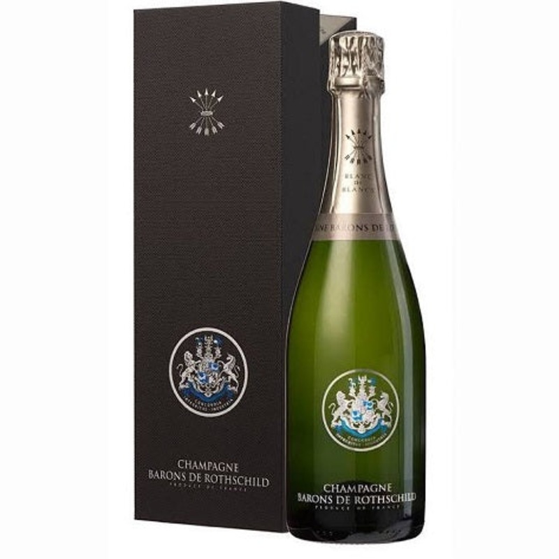 Rothschild Champagne Blanc de Blanc NV, Reims Champagne 1 Bottle 75cl