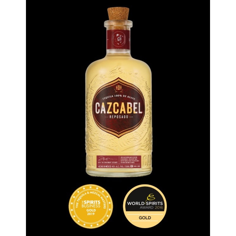 Cazcabel 100% Agave Reposado Tequila 38% abv 70cl