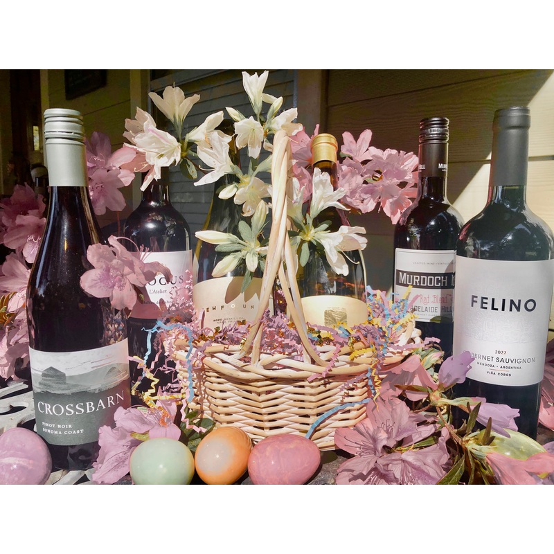 Easter 2025 Wine Pairing Basket