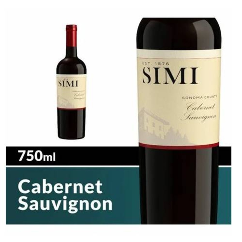 Simi Cabernet Sauvignon 2019 – 750ML