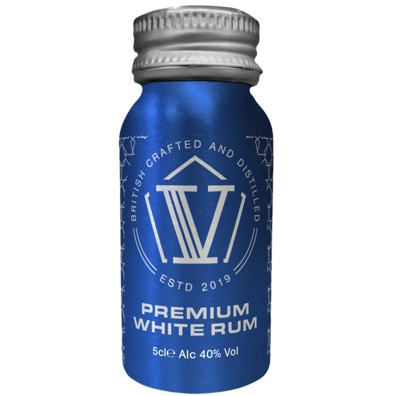 V Rum Premium White Rum Miniature 5cl