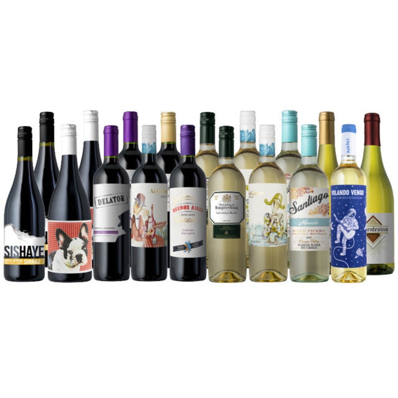 $5.99 Holiday Wine 3-Month Subscription Mixed