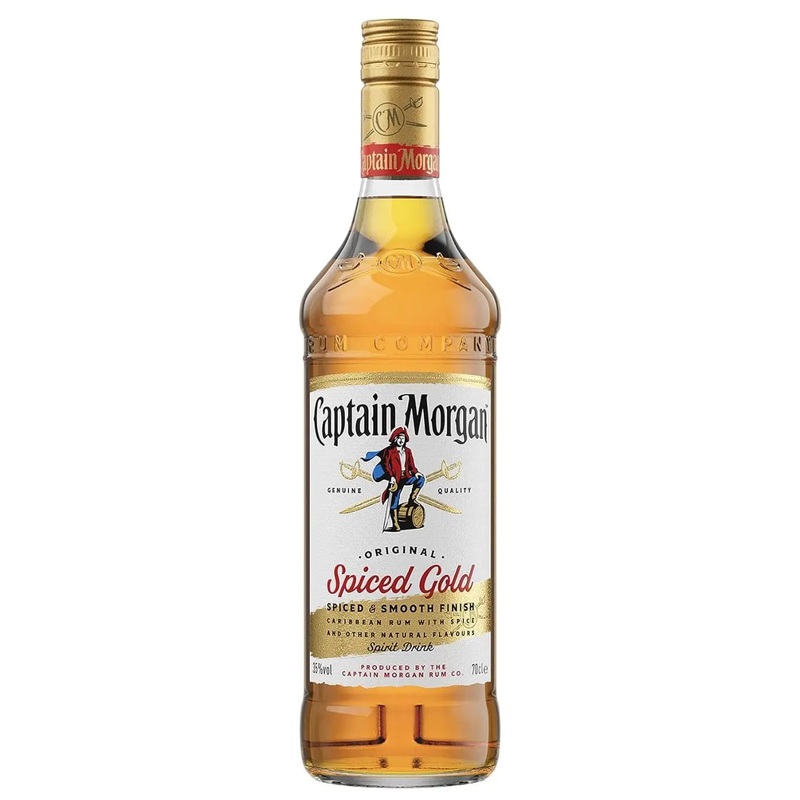 Captain Morgan Spiced Gold Rum, 70 cl