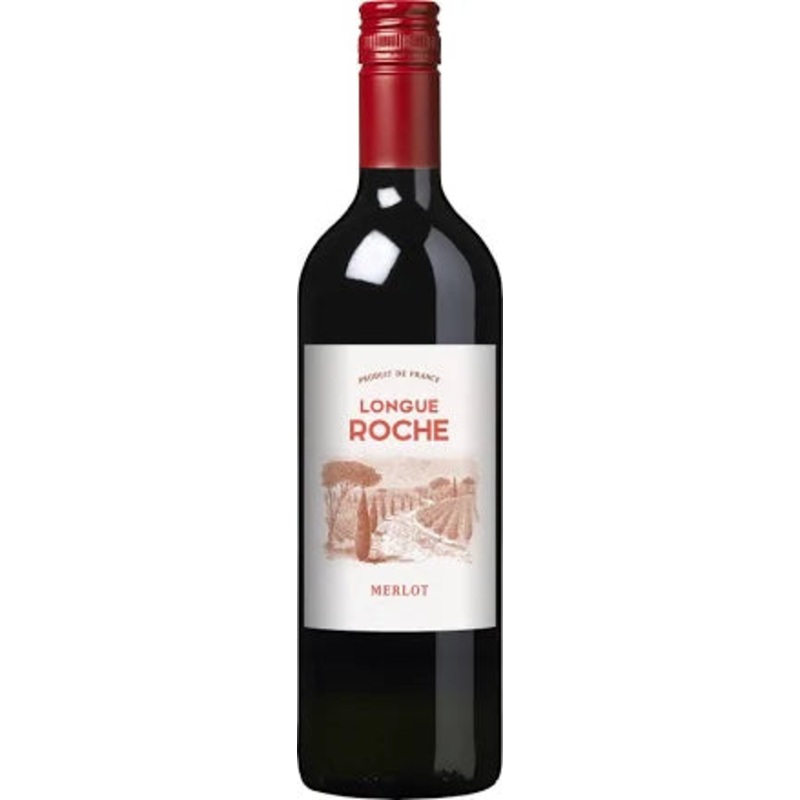 Longue Roche Merlot, IGP Pays d’Oc, 2024 (Case)