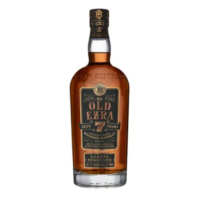 Old Ezra Kentucky Straight Bourbon Rye Whiskey Aged 7 Years – 750ML