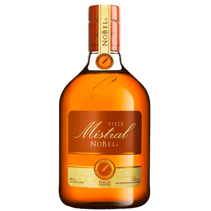 Pisco Mistral Nobel Pisco Reservado 40