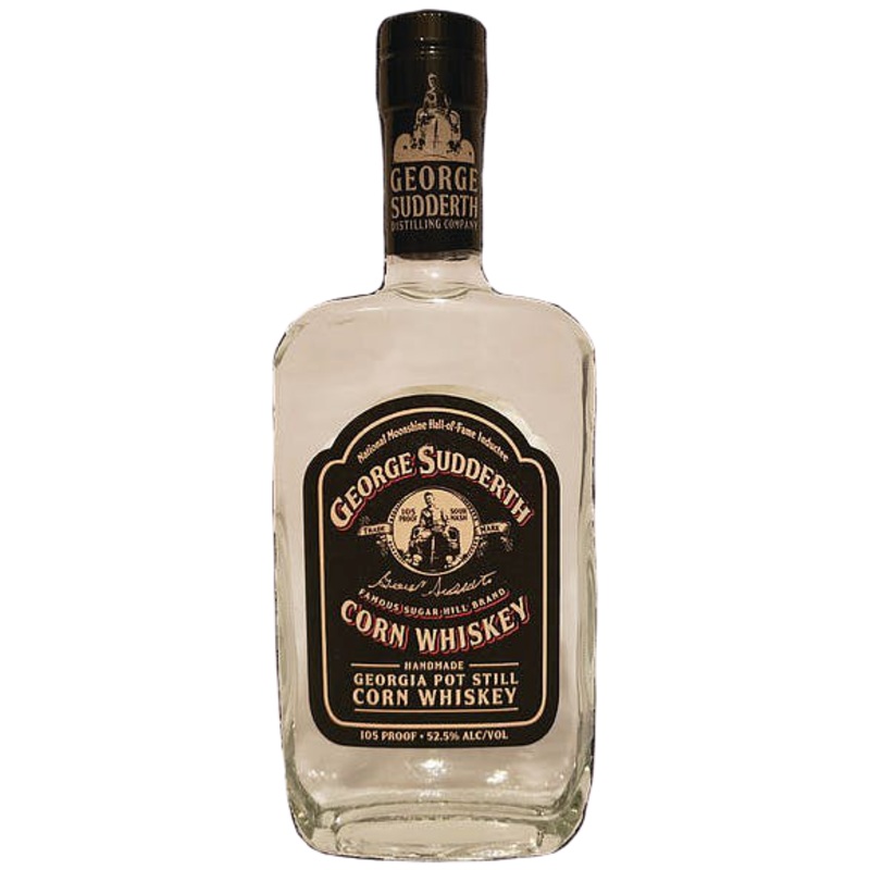 R. M. Rose George Sudderth Corn Whiskey 105 Proof 375 ML