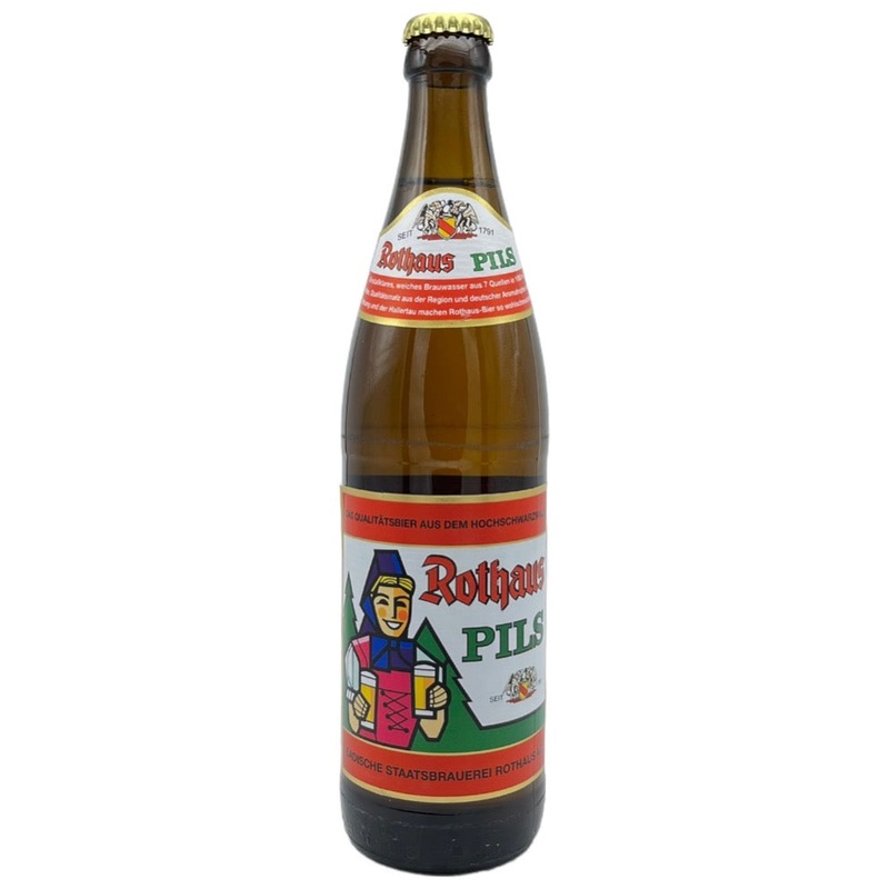 Rothaus, Tannenzapfle Pils, 500ml Bottle