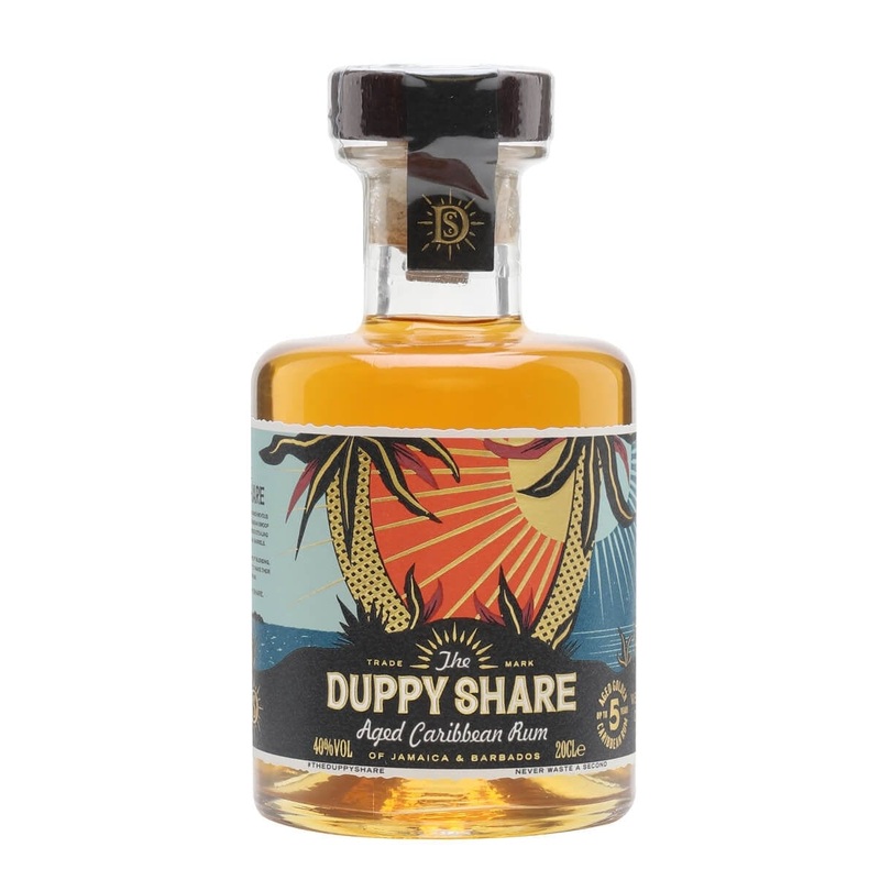 The Duppy Share Aged Caribbean Rum 20cl