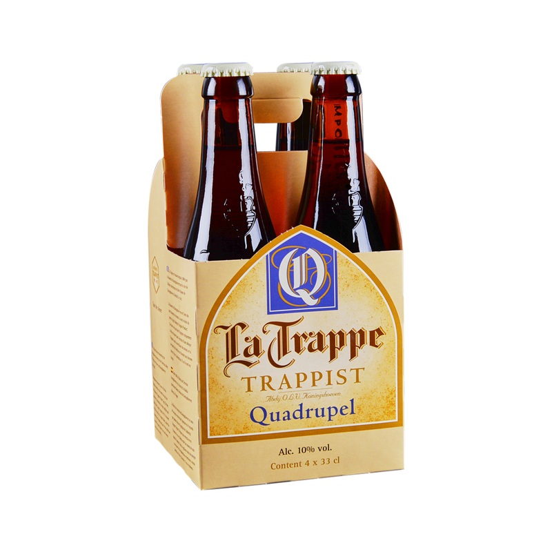 La Trappe Belgian Quadrupel Ale 4 PACK 11.2 OZ BTLS