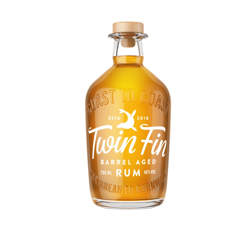Twin Fin Barrel Aged Rum 70cl