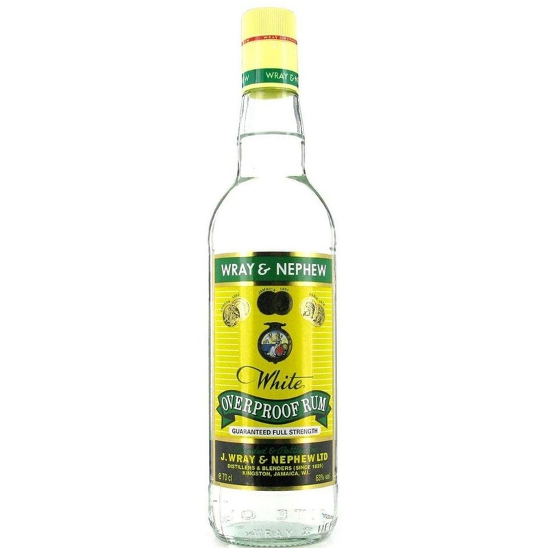 Wray and Nephew Overproof White Rum 1 Bottle